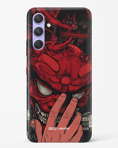 Oni Mask [BREATHE] Hard Case Phone Cover (Samsung)