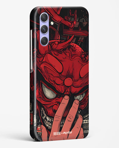 Oni Mask [BREATHE] Hard Case Phone Cover (Samsung)