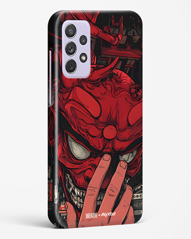Oni Mask [BREATHE] Hard Case Phone Cover (Samsung)