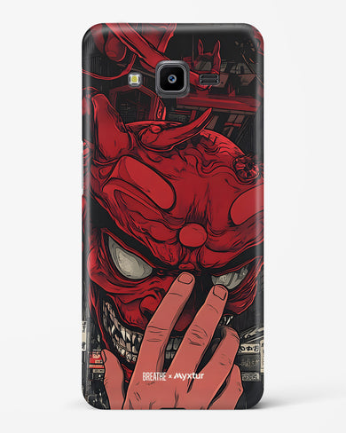 Oni Mask [BREATHE] Hard Case Phone Cover (Samsung)