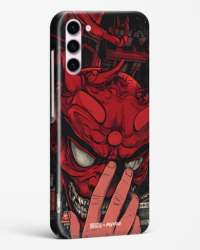 Oni Mask [BREATHE] Hard Case Phone Cover (Samsung)