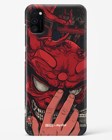 Oni Mask [BREATHE] Hard Case Phone Cover (Samsung)