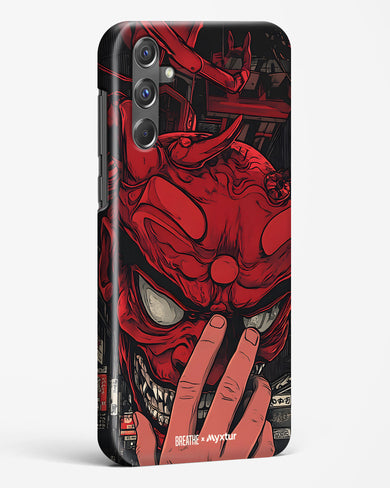 Oni Mask [BREATHE] Hard Case Phone Cover (Samsung)