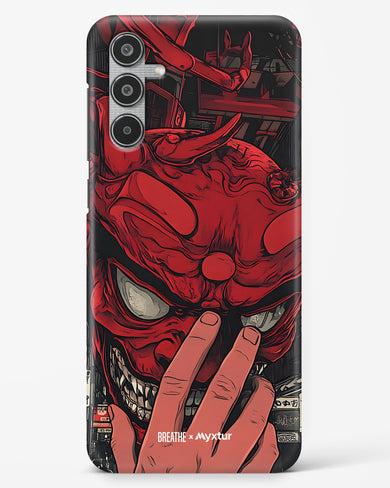Oni Mask [BREATHE] Hard Case Phone Cover (Samsung)