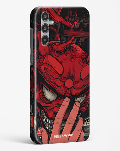 Oni Mask [BREATHE] Hard Case Phone Cover (Samsung)