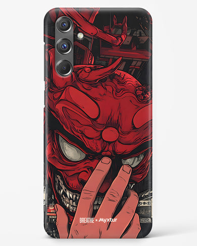 Oni Mask [BREATHE] Hard Case Phone Cover (Samsung)