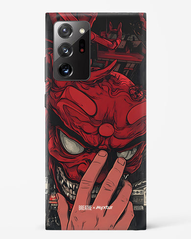 Oni Mask [BREATHE] Hard Case Phone Cover (Samsung)