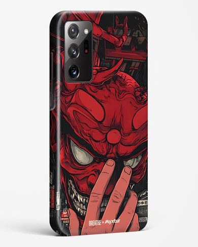 Oni Mask [BREATHE] Hard Case Phone Cover (Samsung)