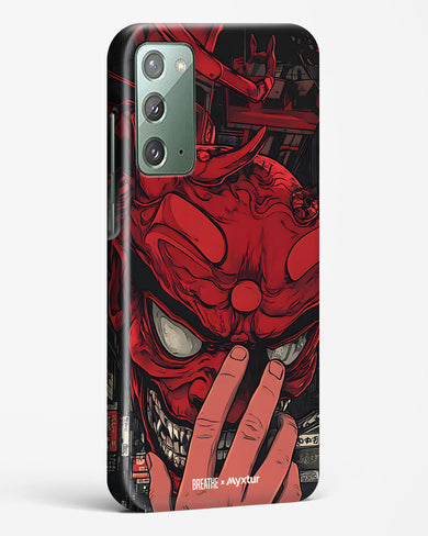 Oni Mask [BREATHE] Hard Case Phone Cover (Samsung)
