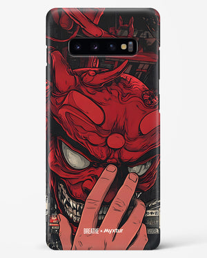 Oni Mask [BREATHE] Hard Case Phone Cover (Samsung)