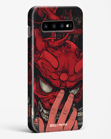 Oni Mask [BREATHE] Hard Case Phone Cover (Samsung)