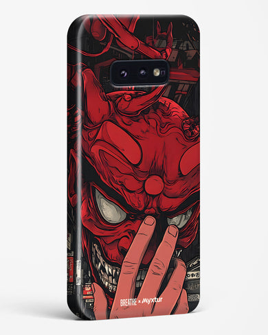Oni Mask [BREATHE] Hard Case Phone Cover (Samsung)