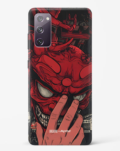 Oni Mask [BREATHE] Hard Case Phone Cover (Samsung)