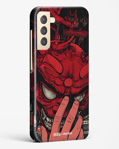 Oni Mask [BREATHE] Hard Case Phone Cover (Samsung)