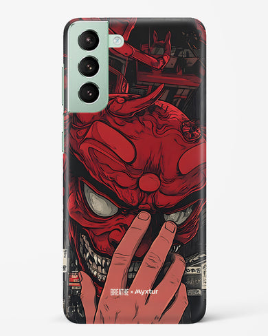 Oni Mask [BREATHE] Hard Case Phone Cover (Samsung)