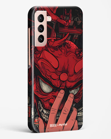 Oni Mask [BREATHE] Hard Case Phone Cover (Samsung)