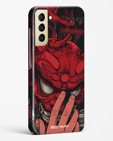 Oni Mask [BREATHE] Hard Case Phone Cover (Samsung)