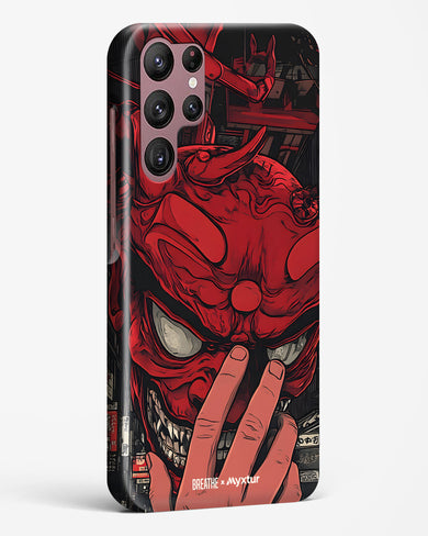 Oni Mask [BREATHE] Hard Case Phone Cover (Samsung)