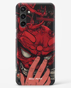Oni Mask [BREATHE] Hard Case Phone Cover (Samsung)