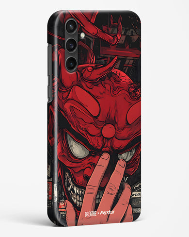 Oni Mask [BREATHE] Hard Case Phone Cover (Samsung)