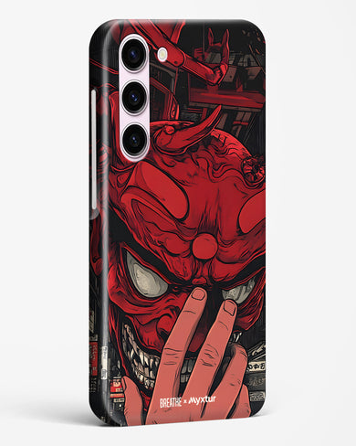 Oni Mask [BREATHE] Hard Case Phone Cover (Samsung)