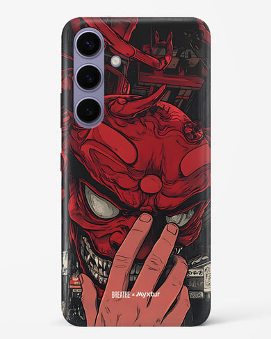 Oni Mask [BREATHE] Hard Case Phone Cover (Samsung)