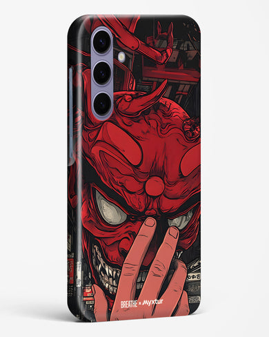 Oni Mask [BREATHE] Hard Case Phone Cover (Samsung)