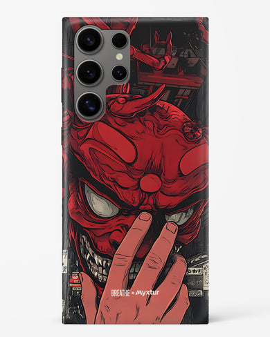 Oni Mask [BREATHE] Hard Case Phone Cover (Samsung)