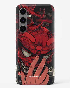 Oni Mask [BREATHE] Hard Case Phone Cover (Samsung)