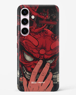 Oni Mask [BREATHE] Hard Case Phone Cover (Samsung)