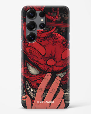 Oni Mask [BREATHE] Hard Case Phone Cover (Samsung)