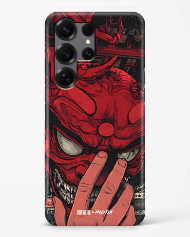 Oni Mask [BREATHE] Hard Case Phone Cover (Samsung)
