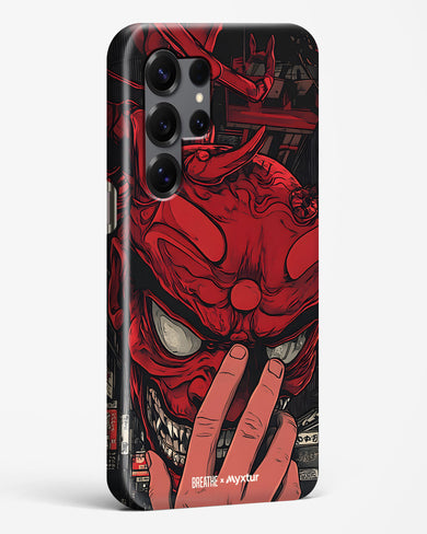 Oni Mask [BREATHE] Hard Case Phone Cover (Samsung)
