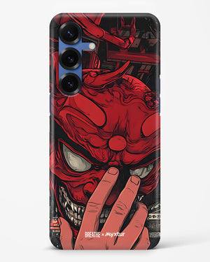 Oni Mask [BREATHE] Hard Case Phone Cover (Samsung)