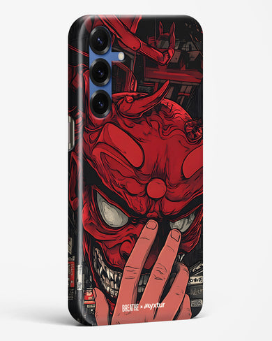 Oni Mask [BREATHE] Hard Case Phone Cover (Samsung)