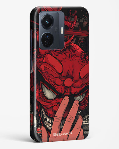 Oni Mask [BREATHE] Hard Case Phone Cover (Vivo)