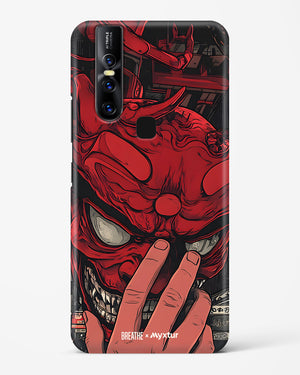 Oni Mask [BREATHE] Hard Case Phone Cover (Vivo)