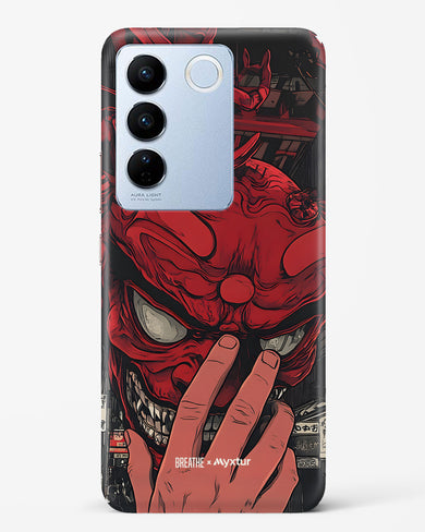 Oni Mask [BREATHE] Hard Case Phone Cover (Vivo)