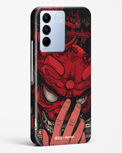 Oni Mask [BREATHE] Hard Case Phone Cover (Vivo)