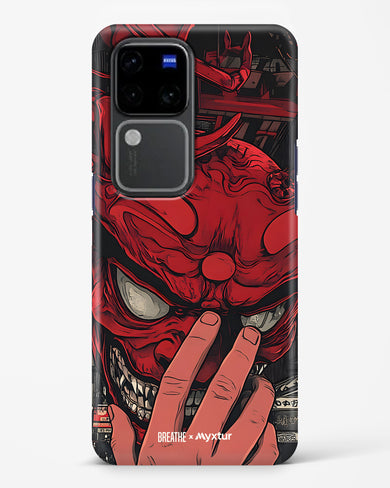 Oni Mask [BREATHE] Hard Case Phone Cover (Vivo)