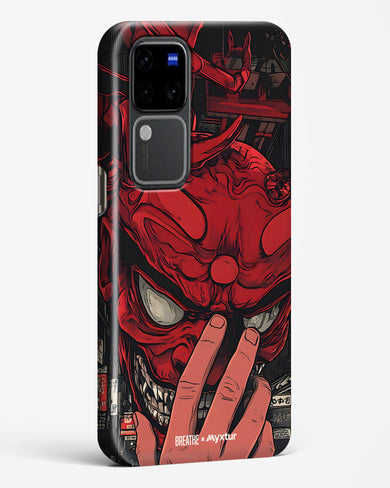 Oni Mask [BREATHE] Hard Case Phone Cover (Vivo)