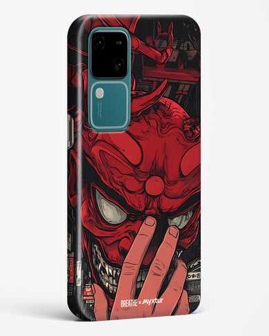 Oni Mask [BREATHE] Hard Case Phone Cover (Vivo)