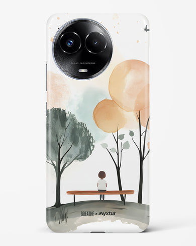 Quiet Grove [BREATHE] Hard Case Phone Cover (Realme)