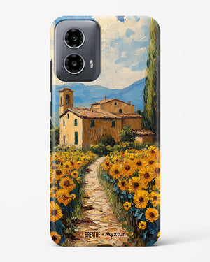 Sunflower Vale [BREATHE] Hard Case Phone Cover (Motorola)
