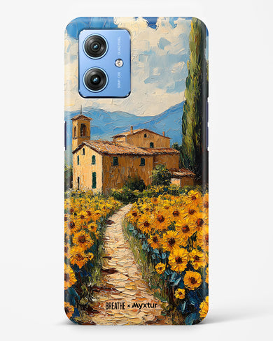 Sunflower Vale [BREATHE] Hard Case Phone Cover (Motorola)