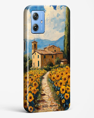 Sunflower Vale [BREATHE] Hard Case Phone Cover (Motorola)