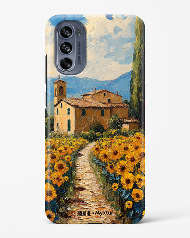 Sunflower Vale [BREATHE] Hard Case Phone Cover (Motorola)