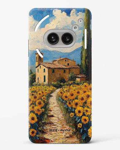 Sunflower Vale [BREATHE] Hard Case Phone Cover (Nothing)
