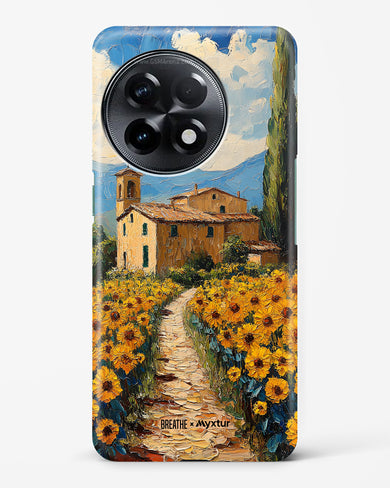 Sunflower Vale [BREATHE] Hard Case Phone Cover (OnePlus)