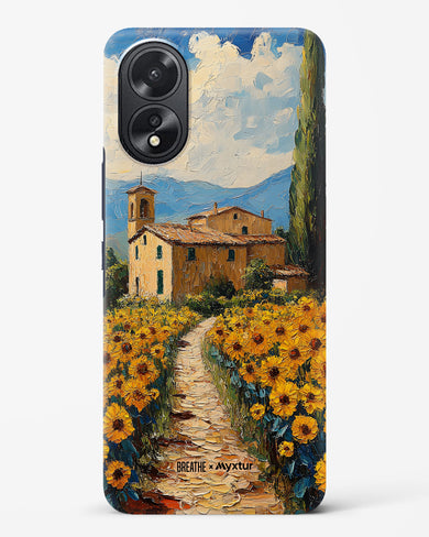 Sunflower Vale [BREATHE] Hard Case Phone Cover (Oppo)